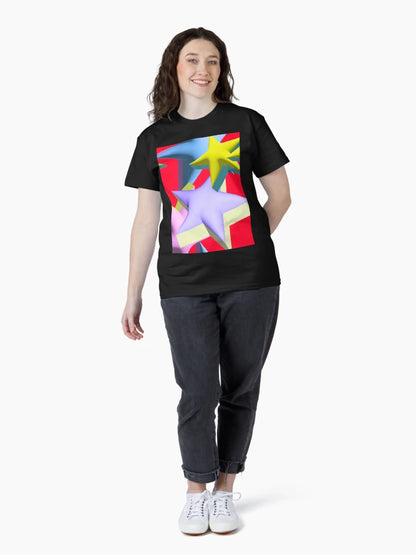 3D Colorful Stars