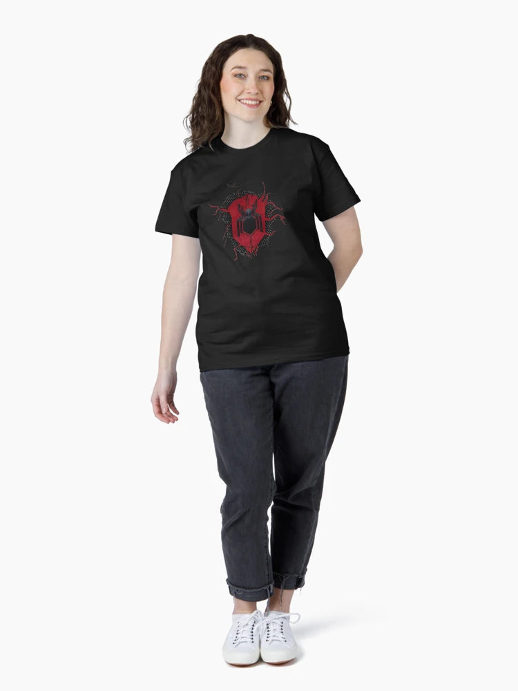 3D Pop Up Black Spider With Honeycomb Pattern