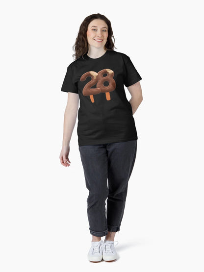 28 Ice Cream Twenty Eight Number 3d Chocolate