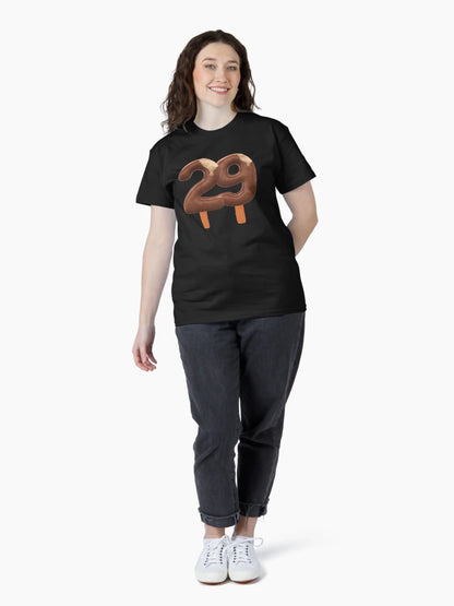 29 Ice Cream Twenty Nine Number 3d Chocolate