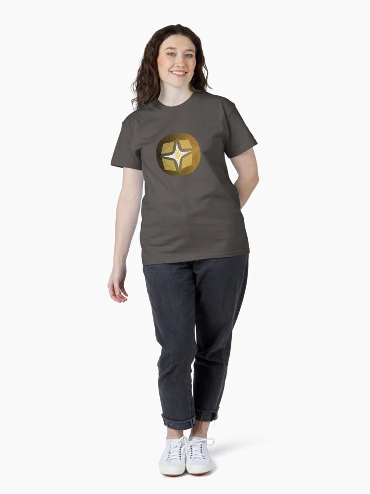 3D Polka Gold Brown