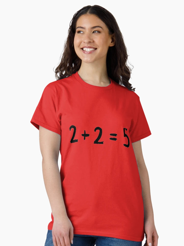 2 + 2 = 5    George Orwell 1984 inspired
