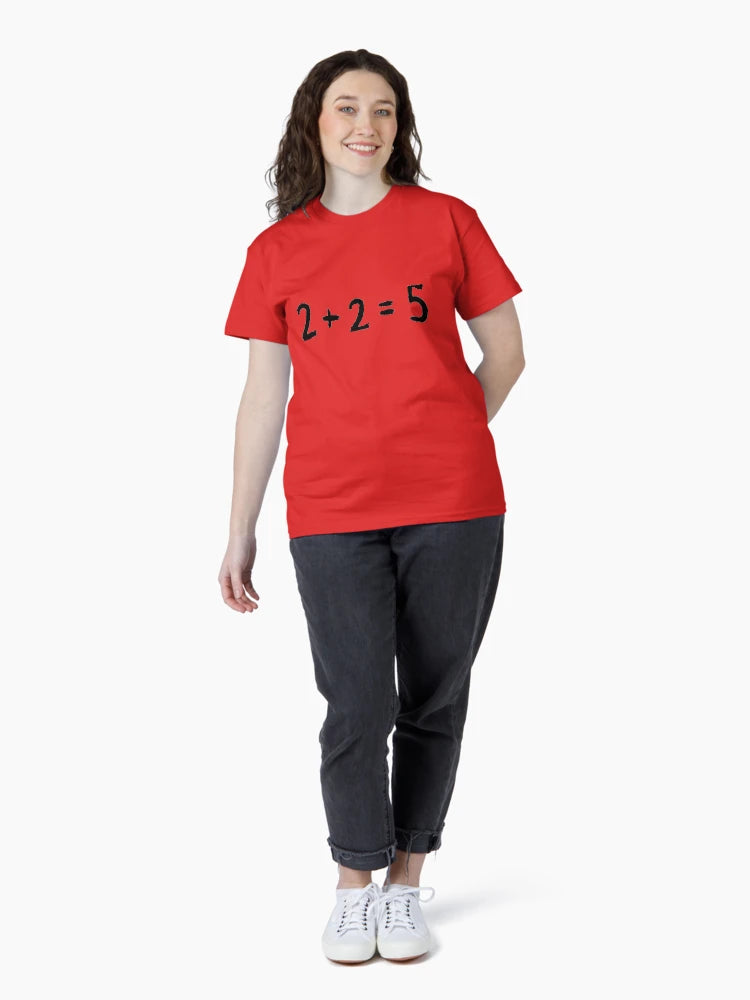 2 + 2 = 5    George Orwell 1984 inspired