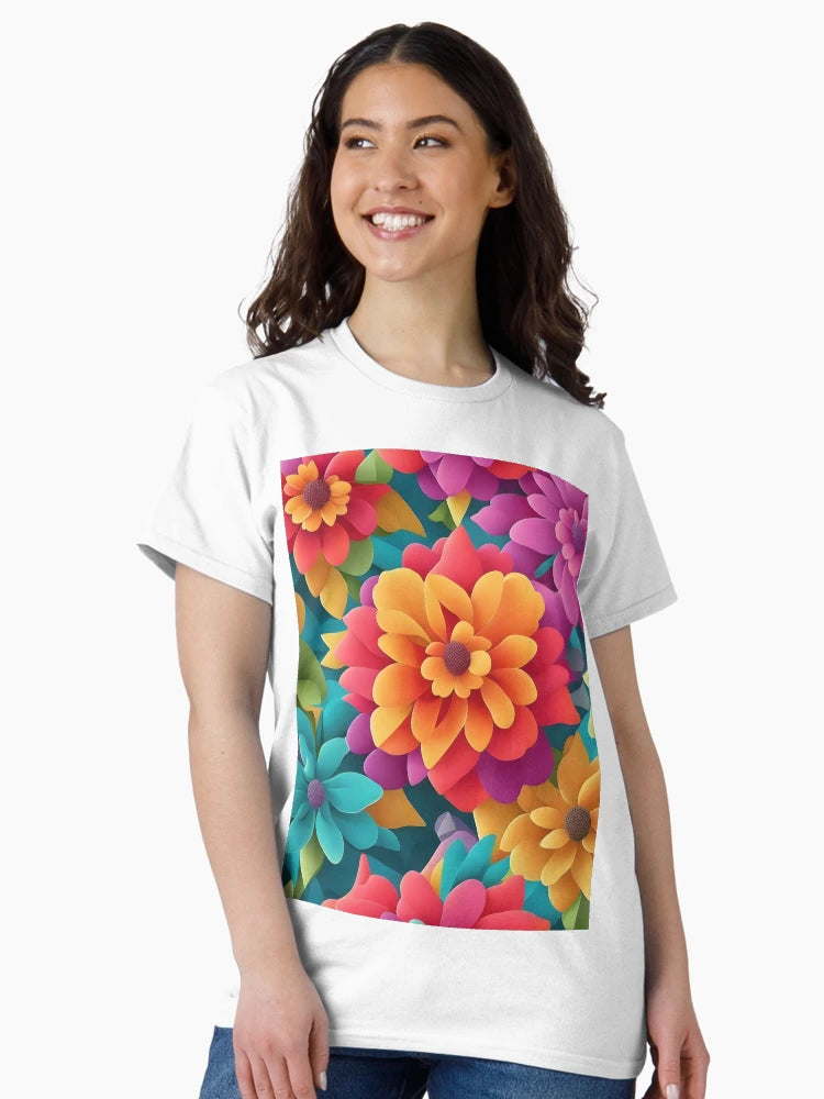 3D flowers Pattern