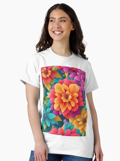 3D flowers Pattern