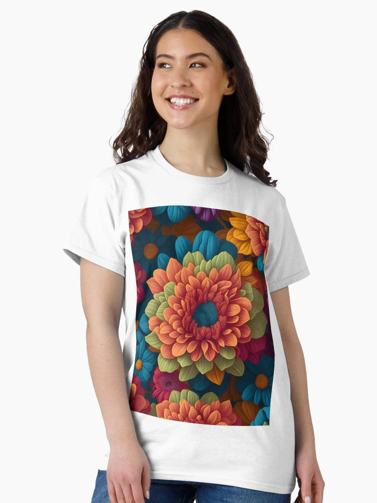 3D flowers Pattern