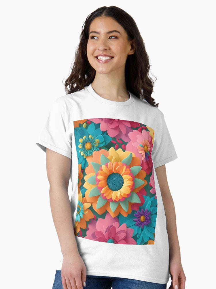 3D flowers Pattern