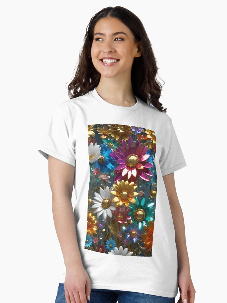 3d Colorful Flowers Backgroun, Floral Pattern