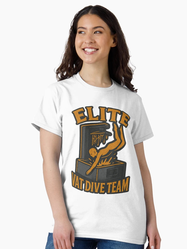Elite Vat Dive Team – Resin Printing Fail Sticker
