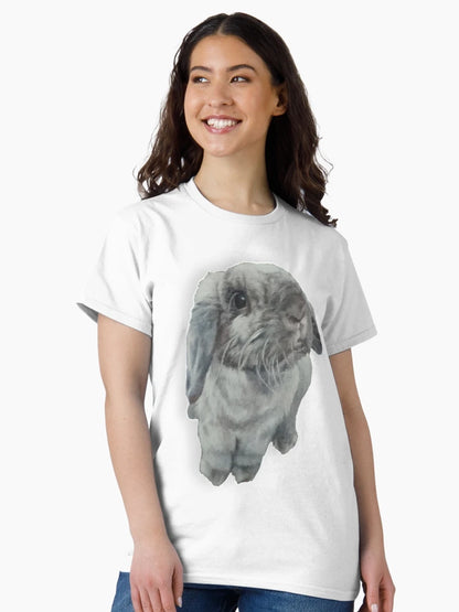 3D mini lop bunny