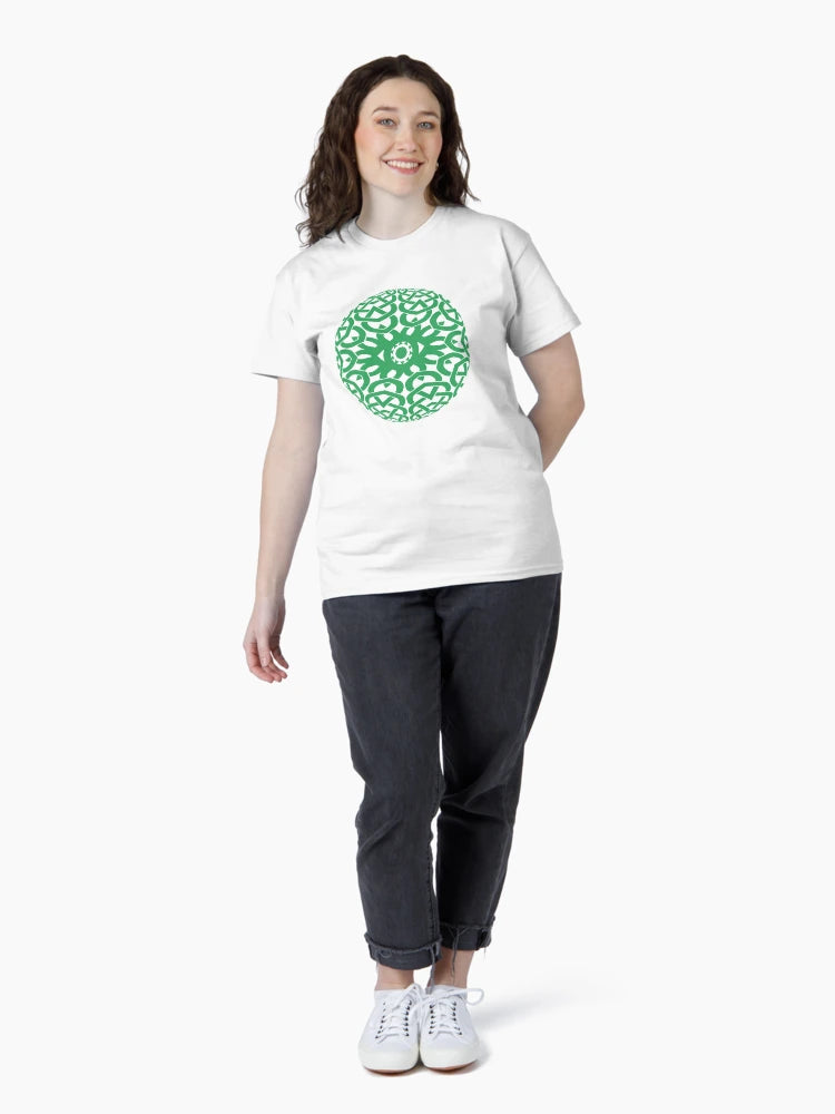 3D Celtic Sphere Design with Eye at the Center