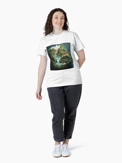 3D Ancient Asian Landscape Art