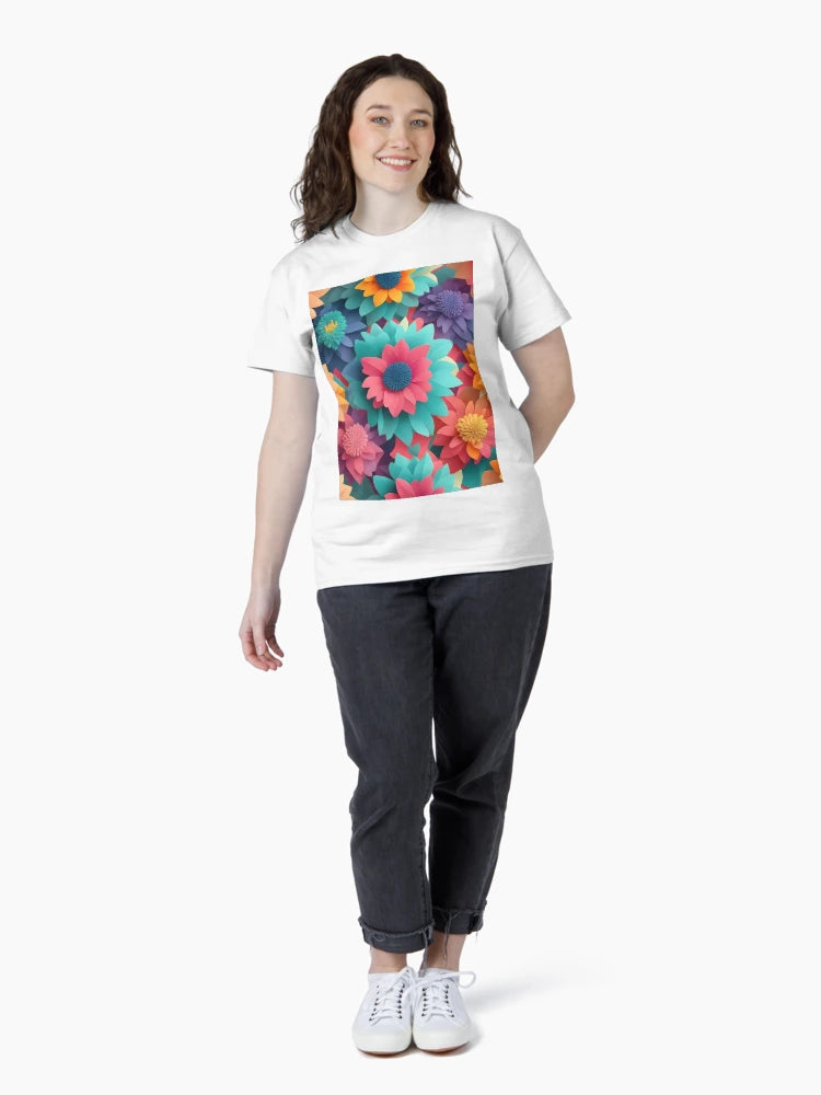 3D flowers Pattern