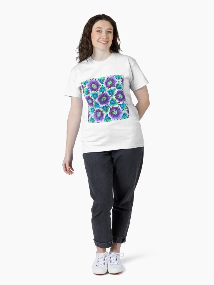 3d flower pattern c