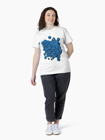 3D Cobalt blue Cubes