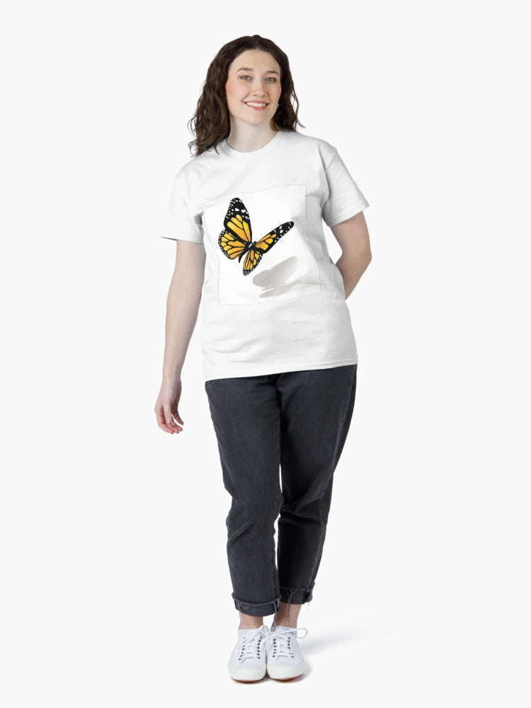 3D Butterfly - colored pencil drawing