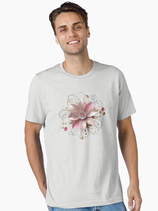 3D Pink Flower