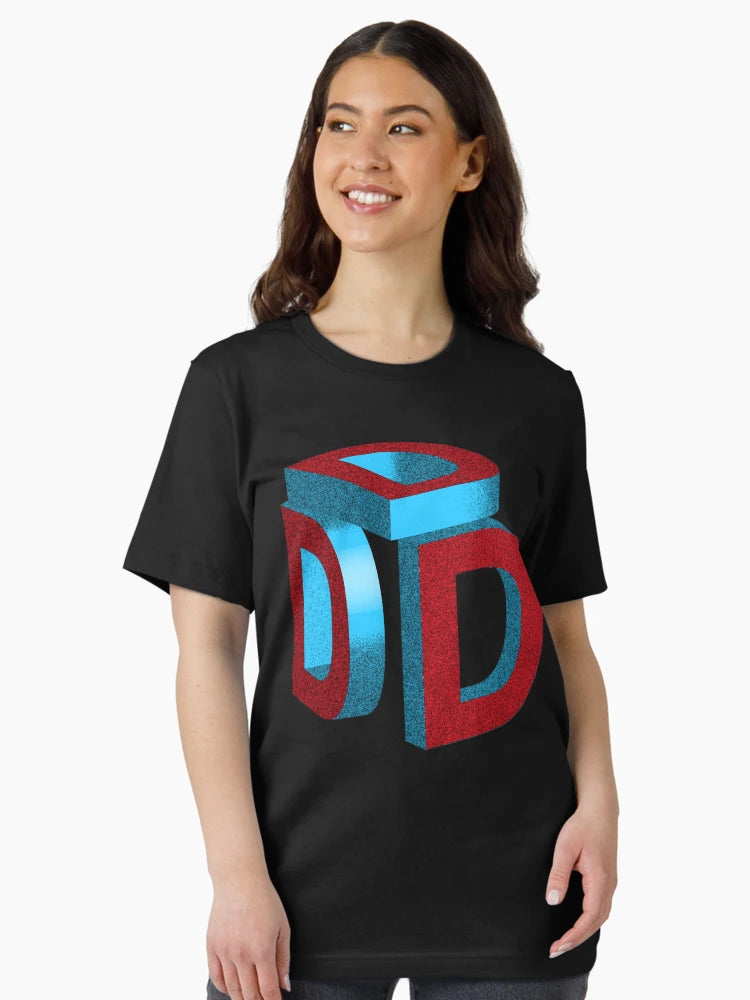 3 D's art graphic in 3D
