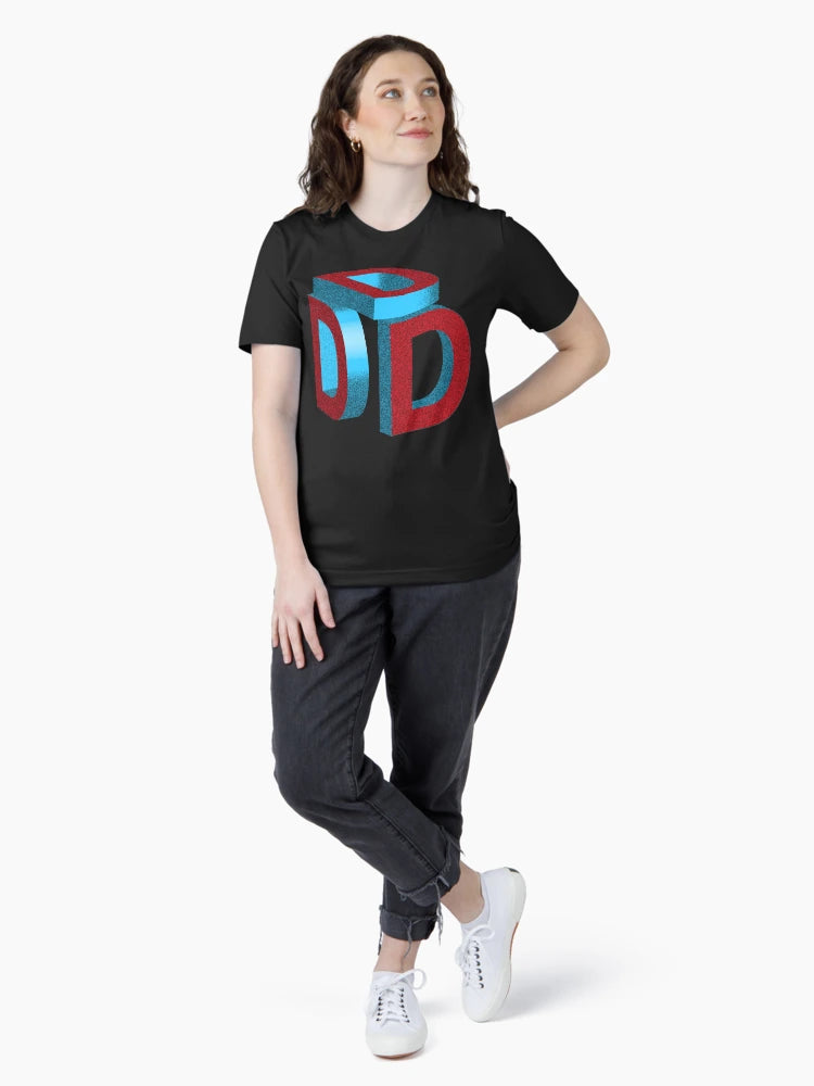 3 D's art graphic in 3D