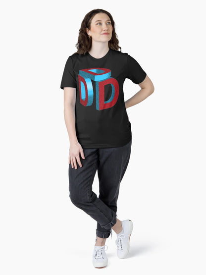 3 D's art graphic in 3D
