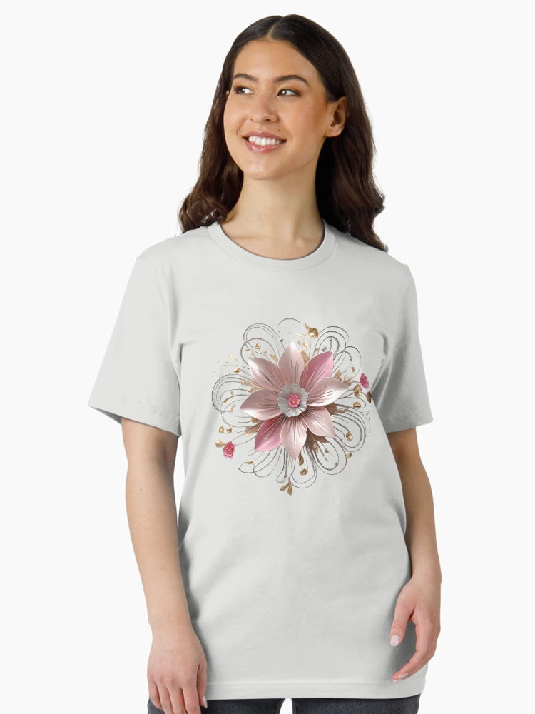3D Pink Flower