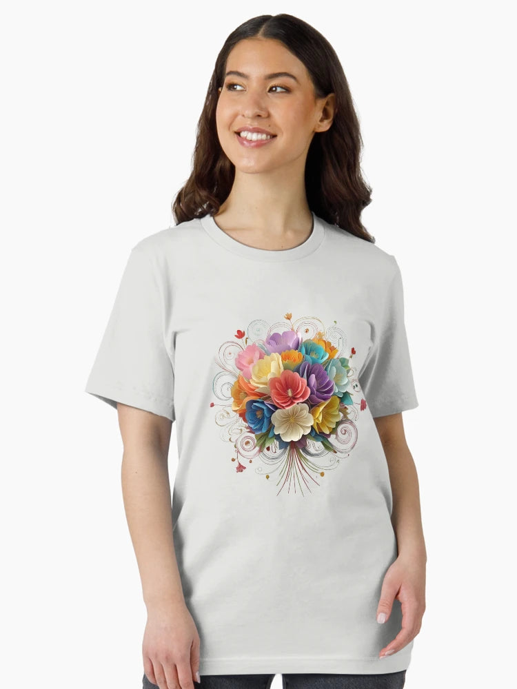 3D rainbow bouquet