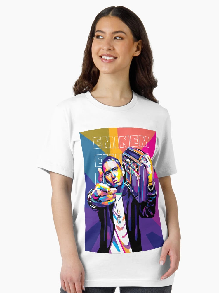 Eminem in WPAP Style Colorful
