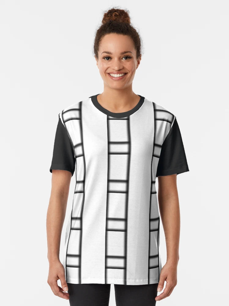 3D White Geometric Abstract Pattern