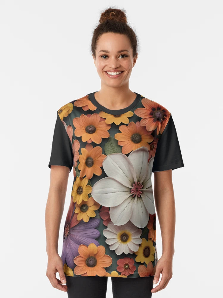 3d Colorful Flowers