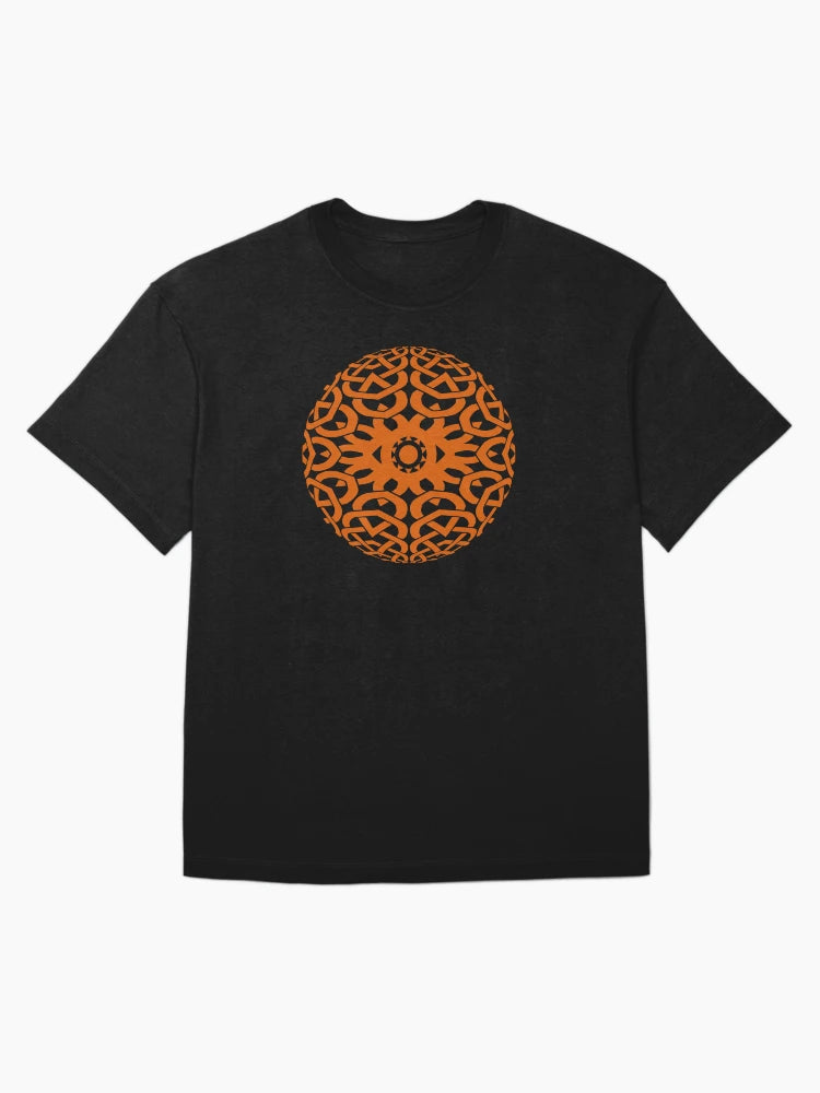 3D Celtic Sphere Design with Eye at the Center