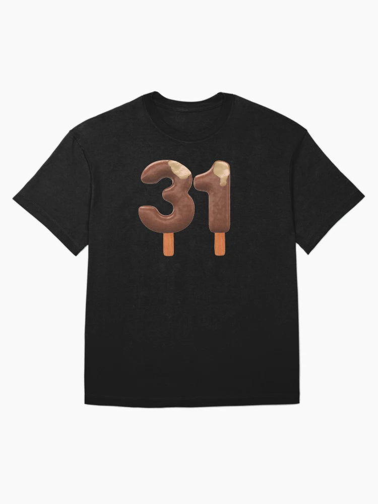 31 Ice Cream Thirty One Number 3d Chocolate