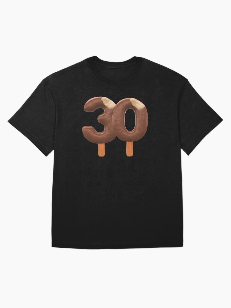 30 Ice Cream Thirty Number 3d Chocolate