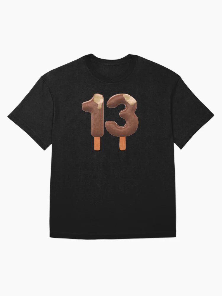 13 Ice Cream Thirteen Number 3d Chocolate