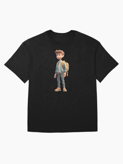 3D character in Notion style, with a vibrant personality