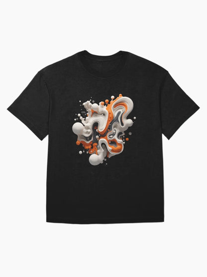 3D Organic Orange Shape