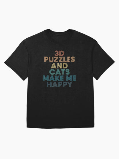 3d Puzzles And Cats Make Me Happy