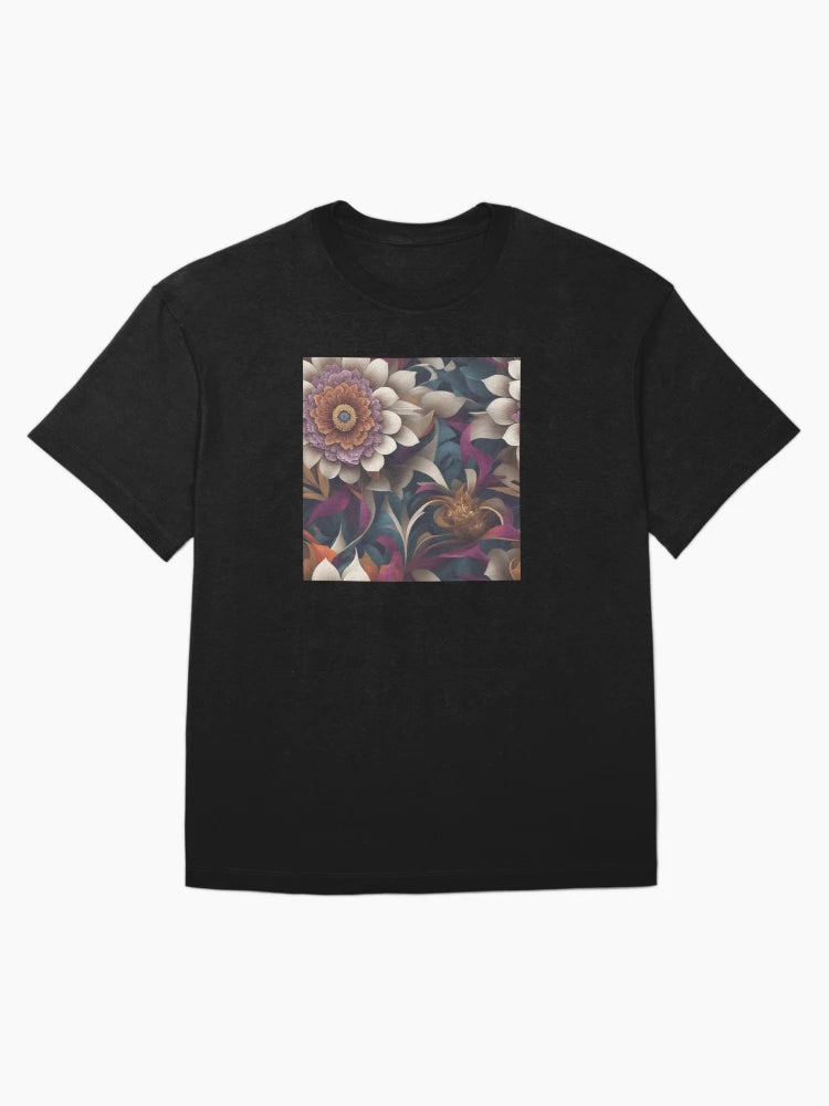 3d flowers pattern