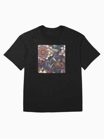 3d flowers pattern