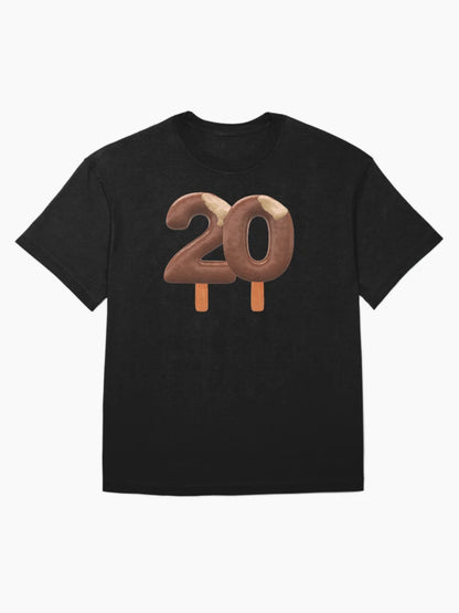 20 Ice Cream Twenty Number 3d Chocolate