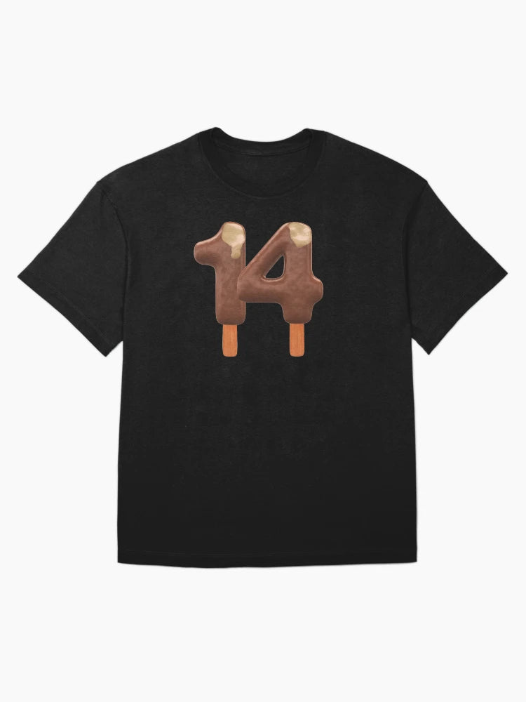 14 Ice Cream Fourteen Number 3d Chocolate