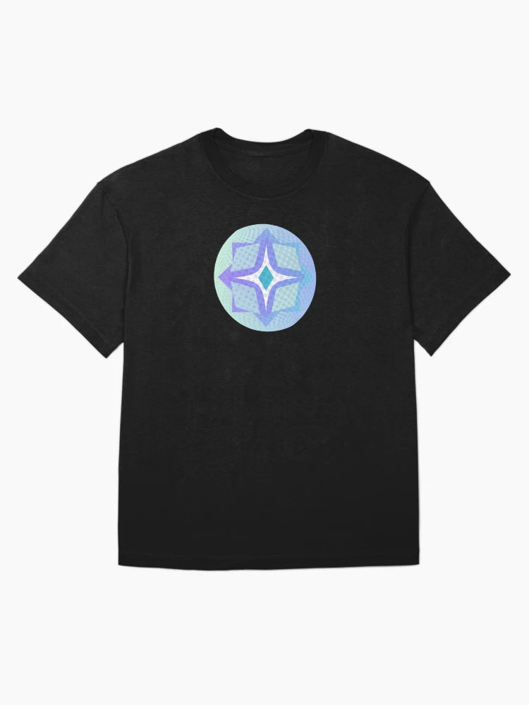 3D Polka Blue