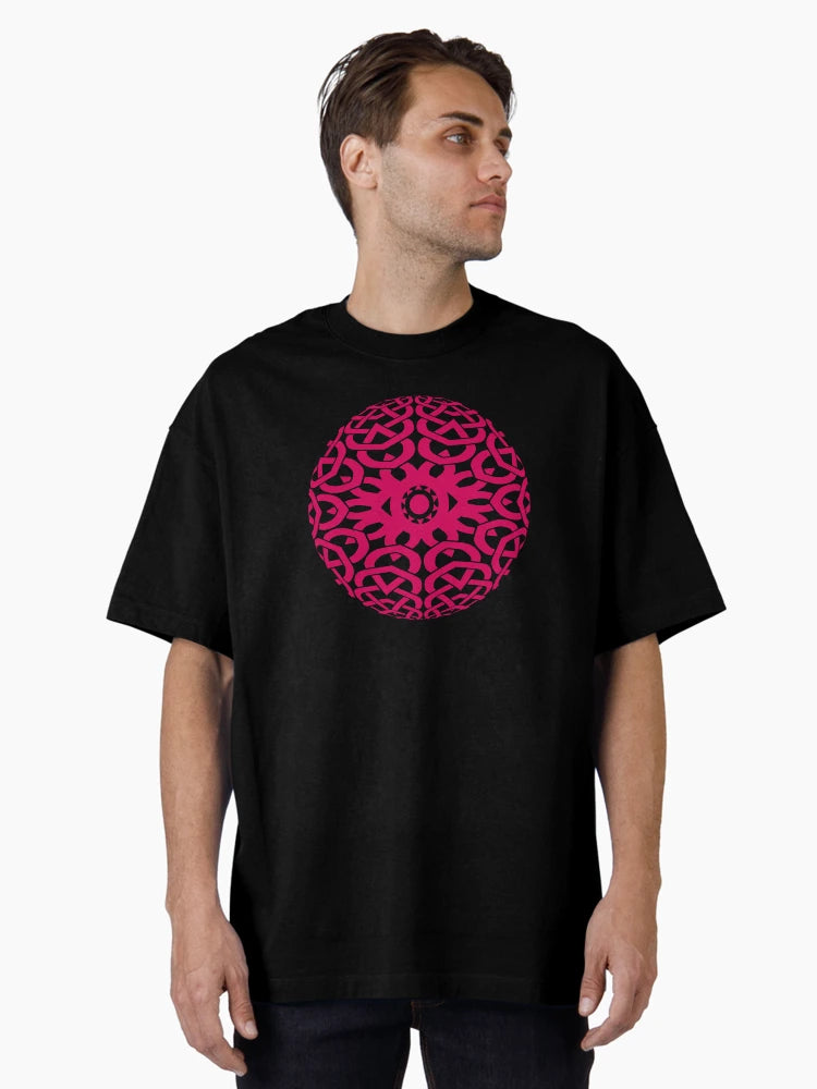 3D Celtic Sphere Design with Eye at the Center