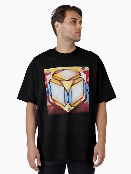 3D square in circle