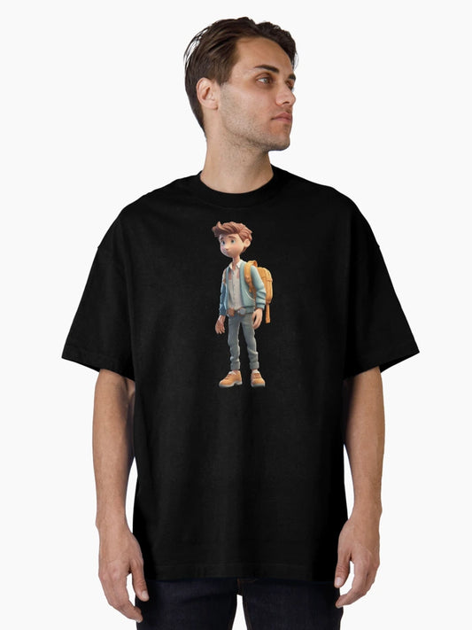 3D character in Notion style, with a vibrant personality