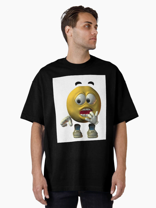 3D surprised emoji