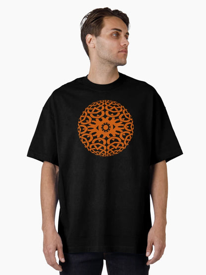 3D Celtic Sphere Design with Eye at the Center