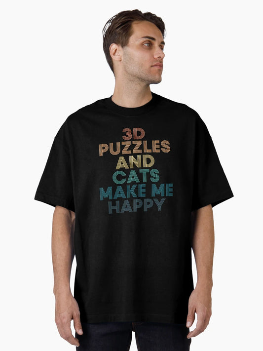 3d Puzzles And Cats Make Me Happy