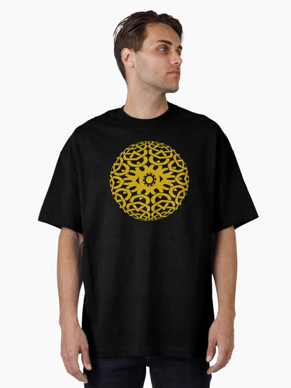 3D Celtic Sphere Design with Eye at the Center