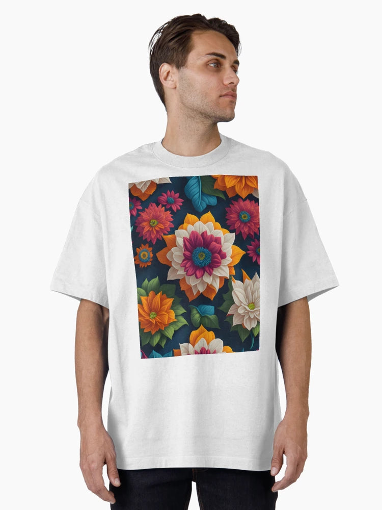 3D flowers Pattern