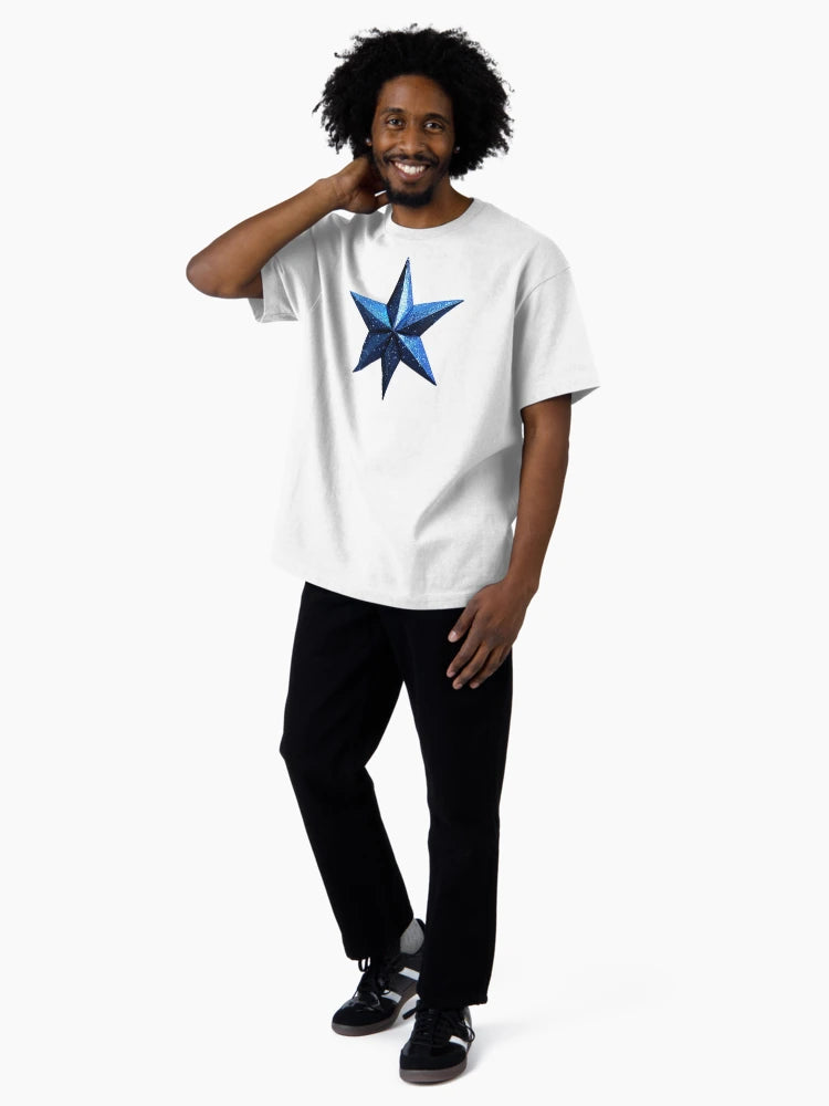 3D Blue Star